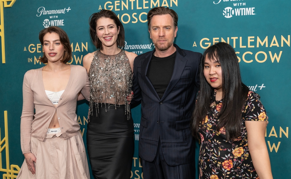 Clara McGregor, Mary Elizabeth Winstead, Ewan McGregor, Jamyan McGregor attend premiere - 2024