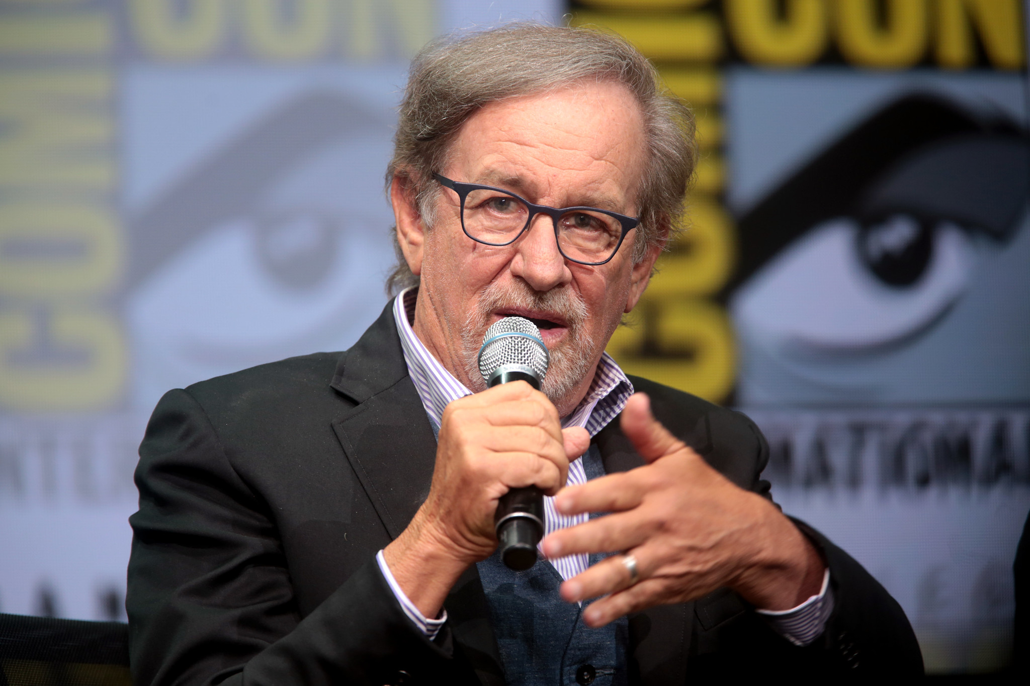 Steven Spielberg at comic con
