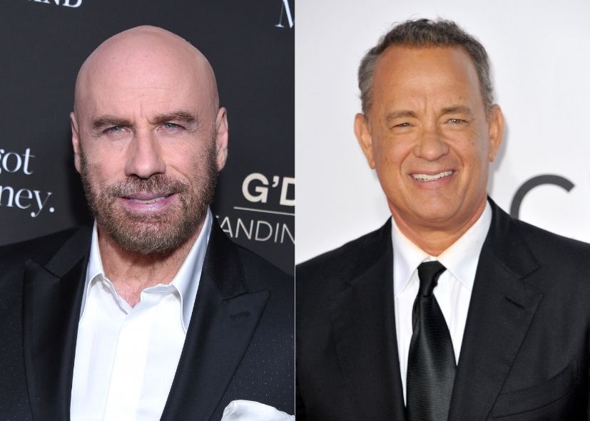John Travolta and Tom Hanks
