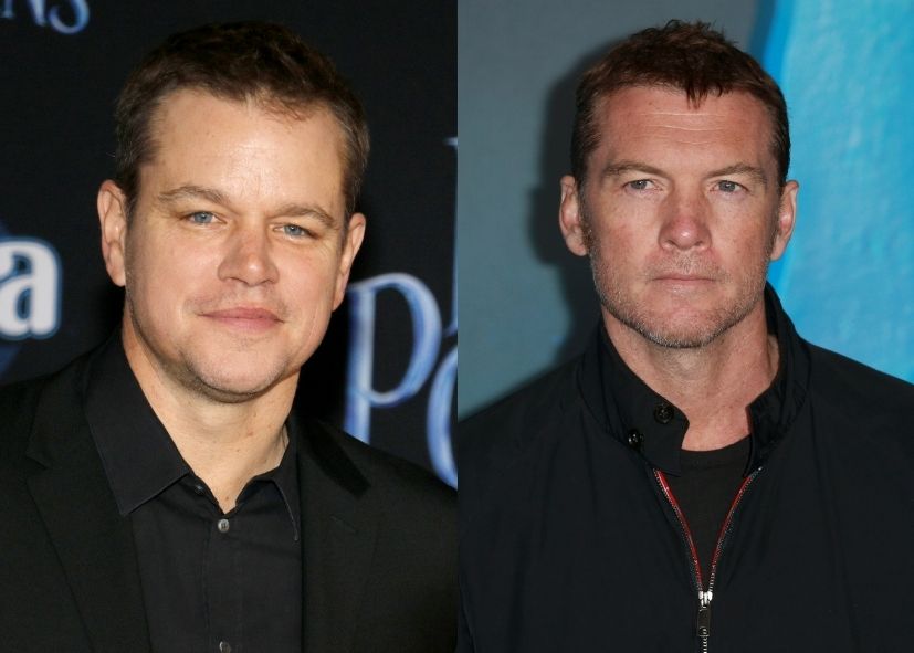 Matt Damon and Sam Worthington