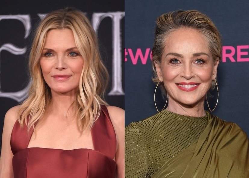 Michelle Pfeiffer and Sharon Stone