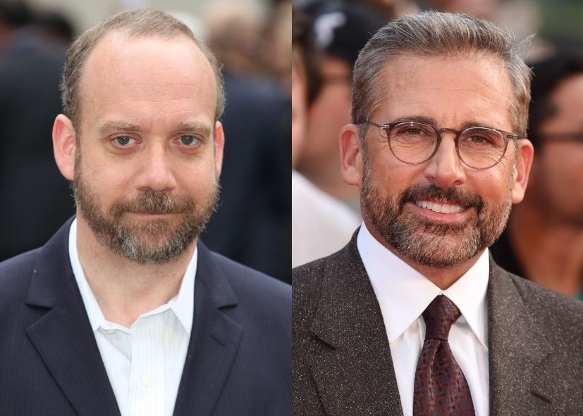 Paul Giamatti and Steve Carell
