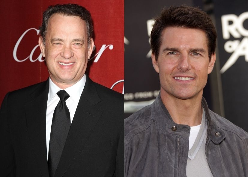 Tom Hanks and Tom Cruise