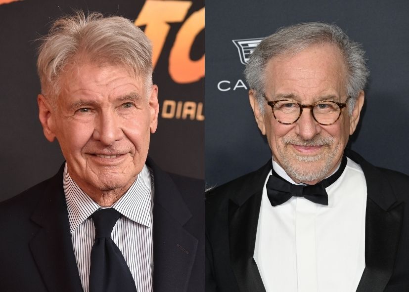 Harrison Ford and Steven Spielberg