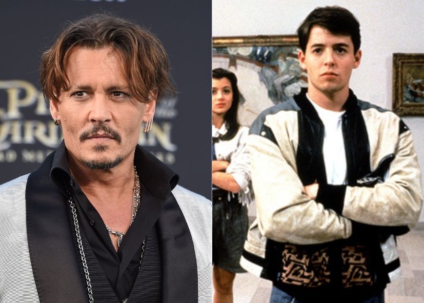 Johnny Depp and Ferris Bueller