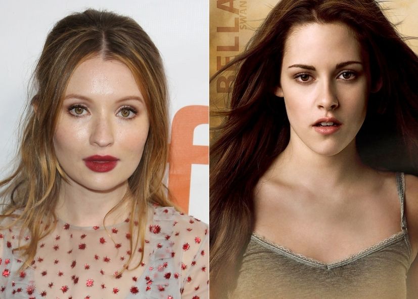 Emily Browning and Bella Swan