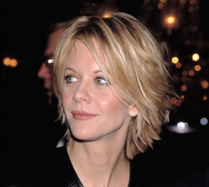 Portrait Photo of Meg Ryan at the New York premiere of YOU'VE GOT MAIL