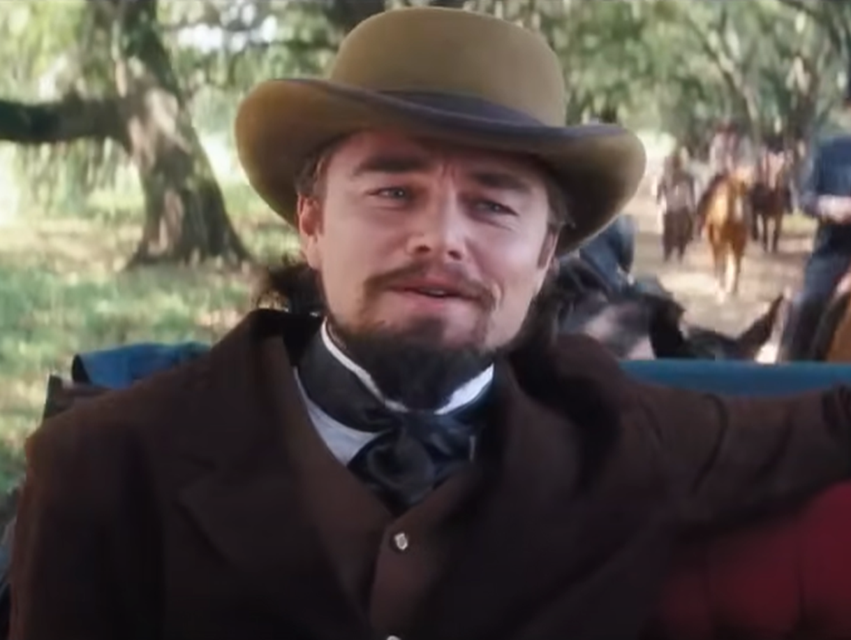 Screenshot of Leonardo DiCaprio from - Django Unchained (2012)