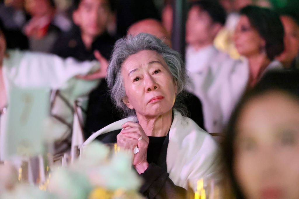 Youn Yuh-jung attends Gold Gala 2024 at The Music Center