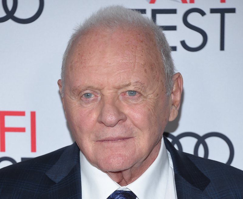 Sir Anthony Hopkins arrives for the The Two Popes AFI Premiere