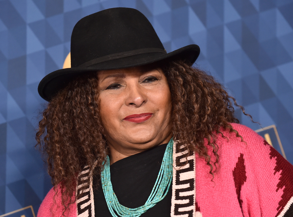 Pam Grier arrives for the ABC Winter TCA Party 2020