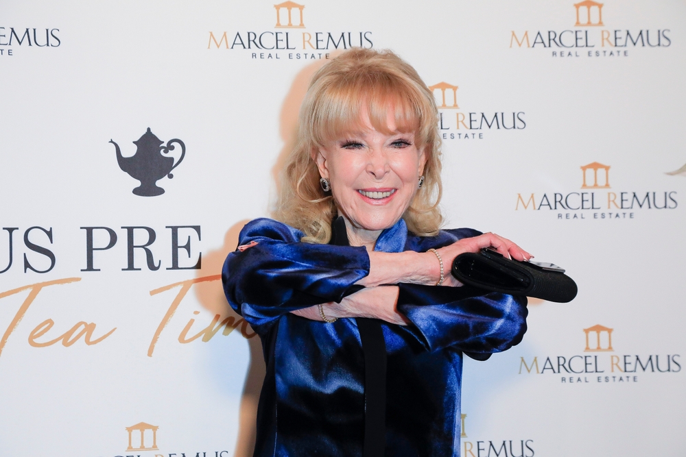 Barbara Eden at the Remus Pre Award Tea Time