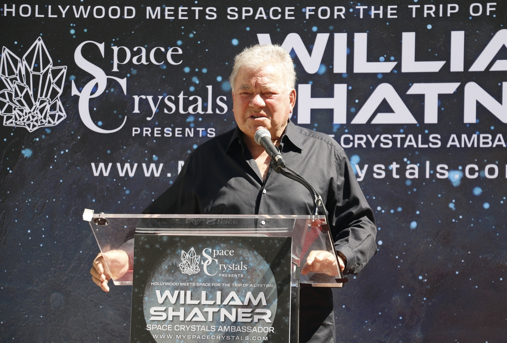 William Shatner Makes Space-Related Press Announcement held at the TCL Chinese Theater