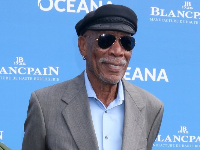 Morgan Freeman at the 16th Annual SeaChange Summer Party