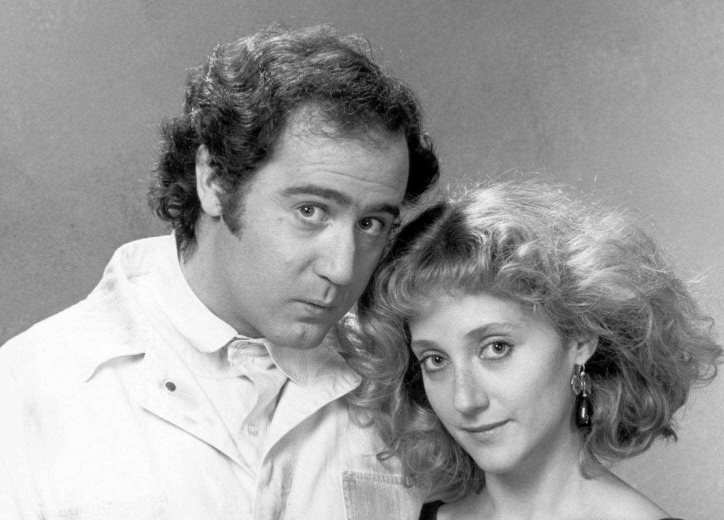 Andy Kaufman And Carol Kane in 1982