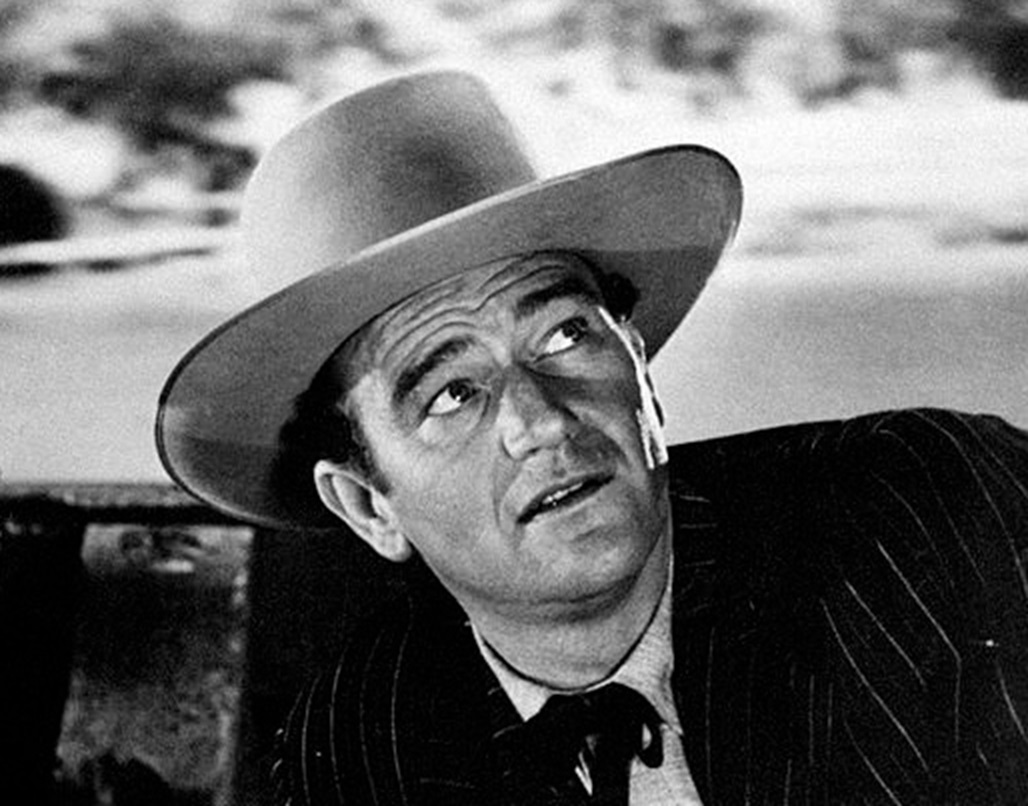 American actor John Wayne in Dakota - 1945