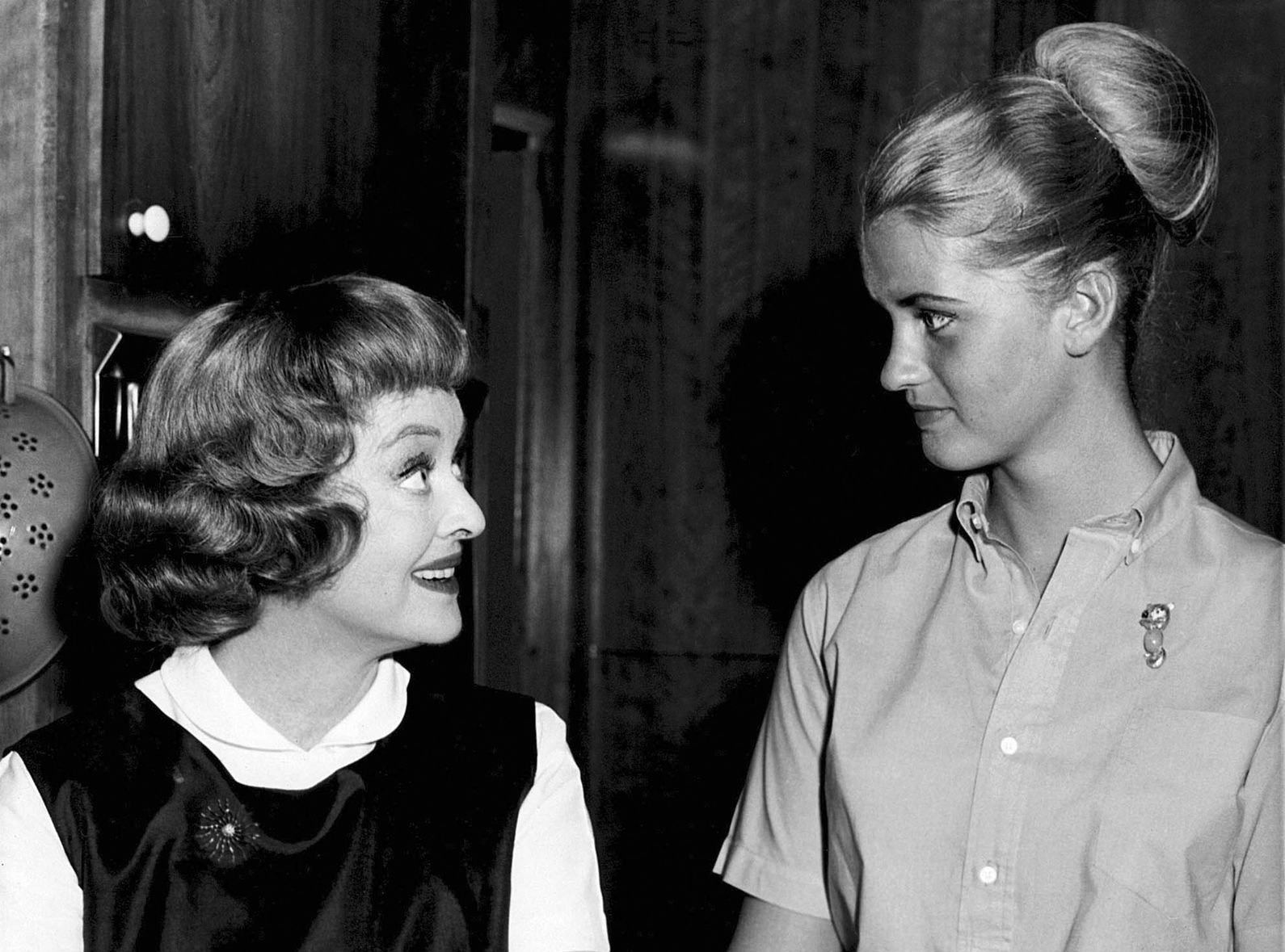 Bette Davis and Barbara Davis Sherry
