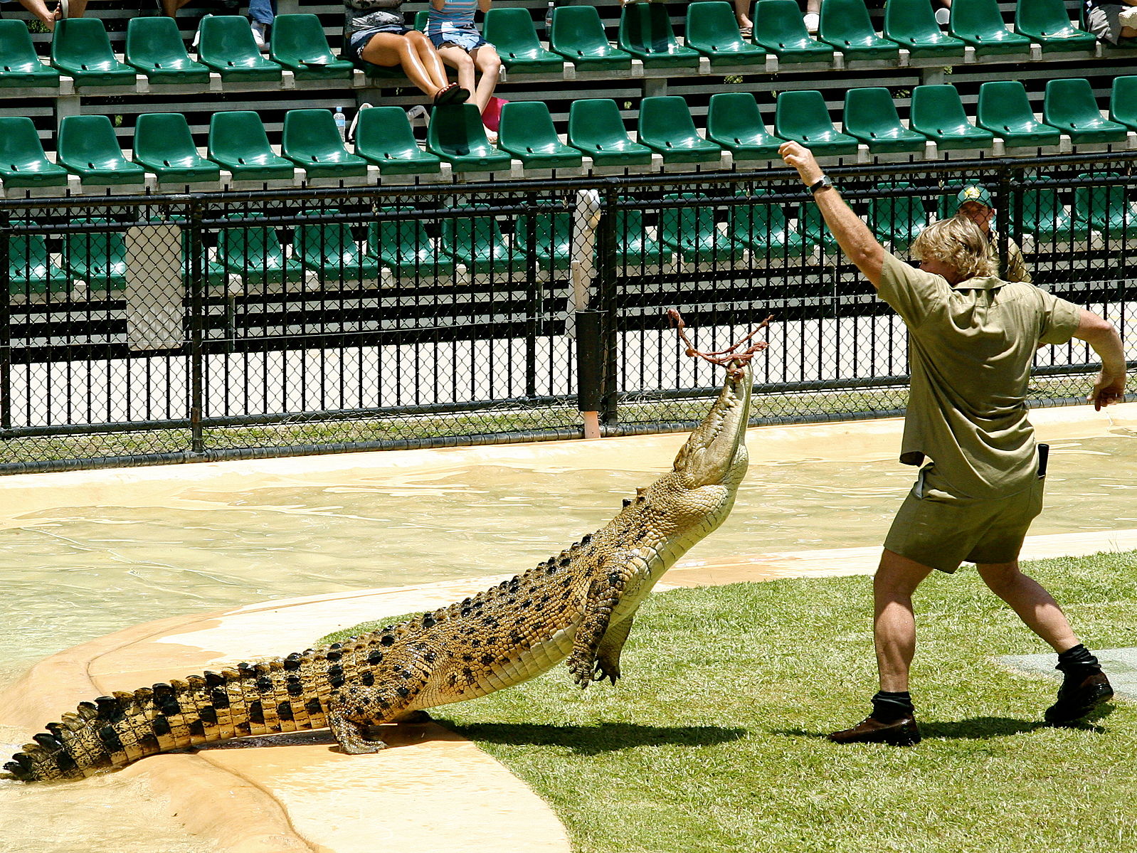Steve Irwin, December 2005