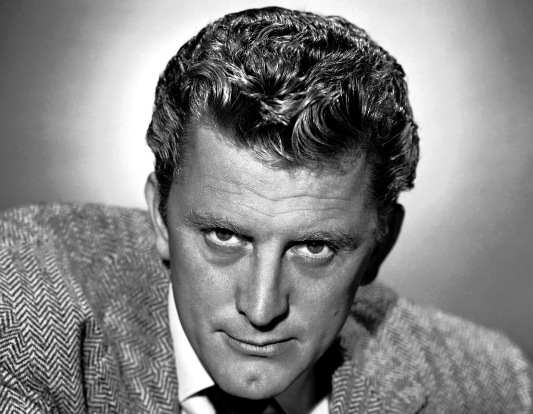 Publicity photo of Kirk Douglas - circa 1955