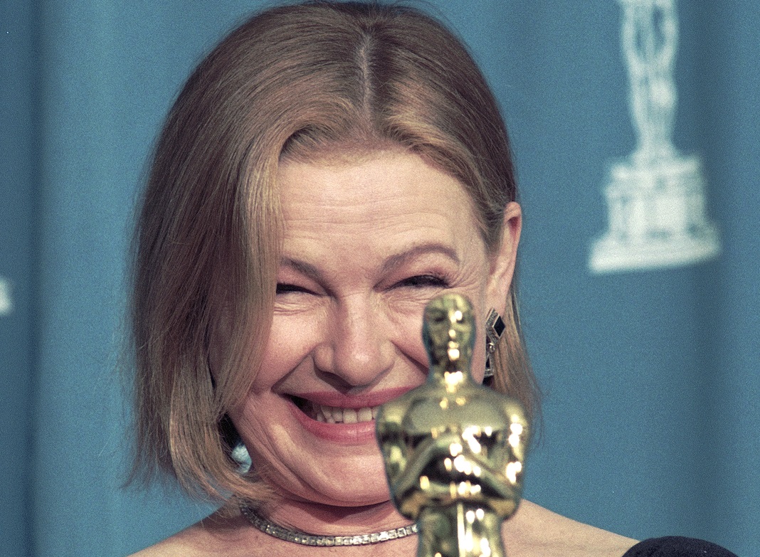 Actress Diane Wiest backstage - 1995