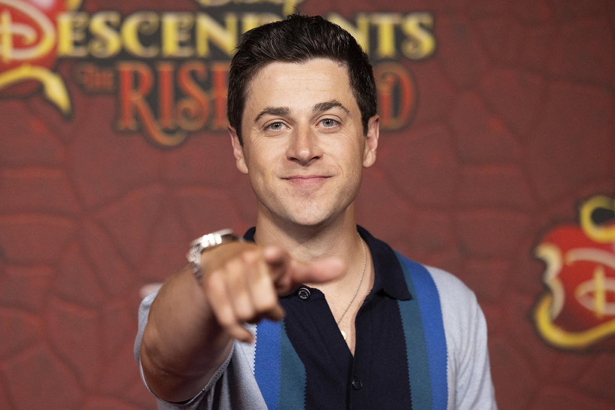 US actor David Henrie attends the world premiere of Disney's 