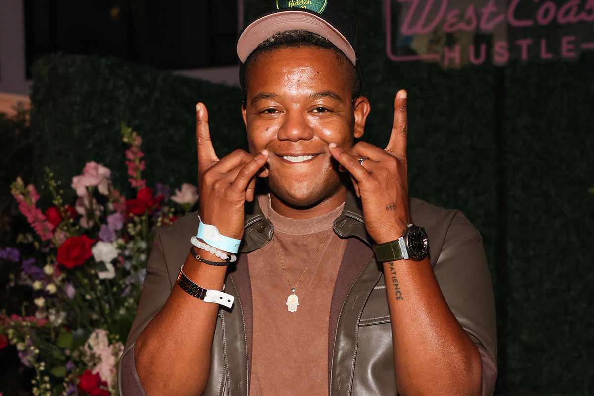 Kyle Massey attends the viewing party for MTV's