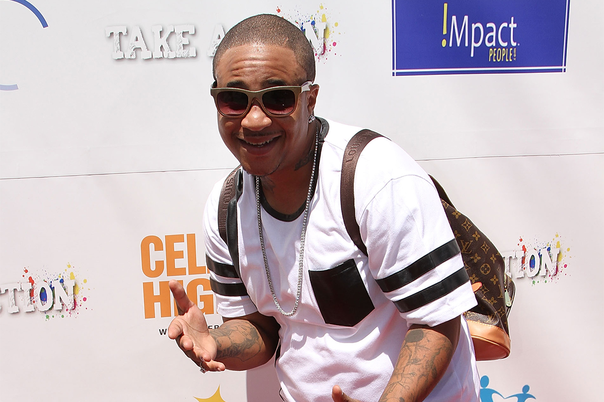 Orlando Brown arrives at LAUSD's Beyond The Bell presented by Nick Cannon's Celebrity High Magazine at Paramount Studios on May 17, 2014 in Hollywood, California.