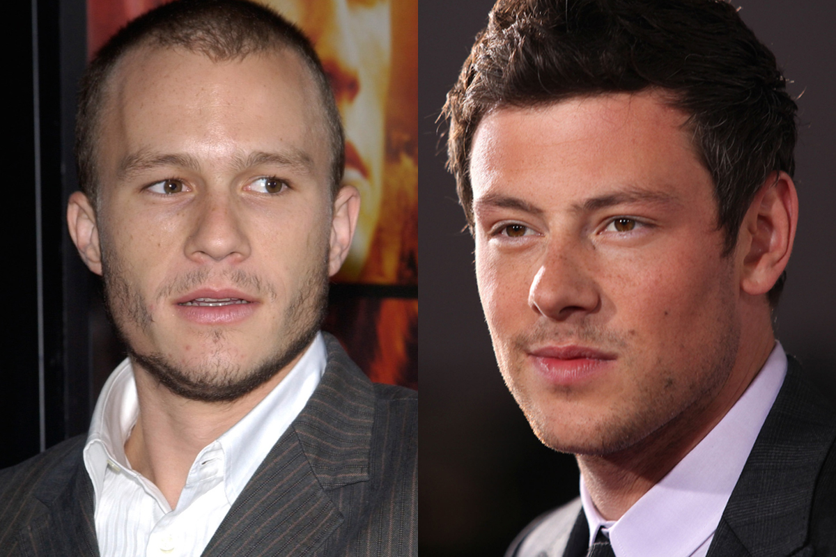 Heath Ledger Corey Monteith