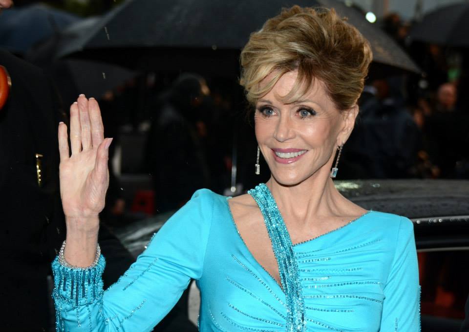 Portrait Photo of Jane Fonda at the Cannes Film Festival