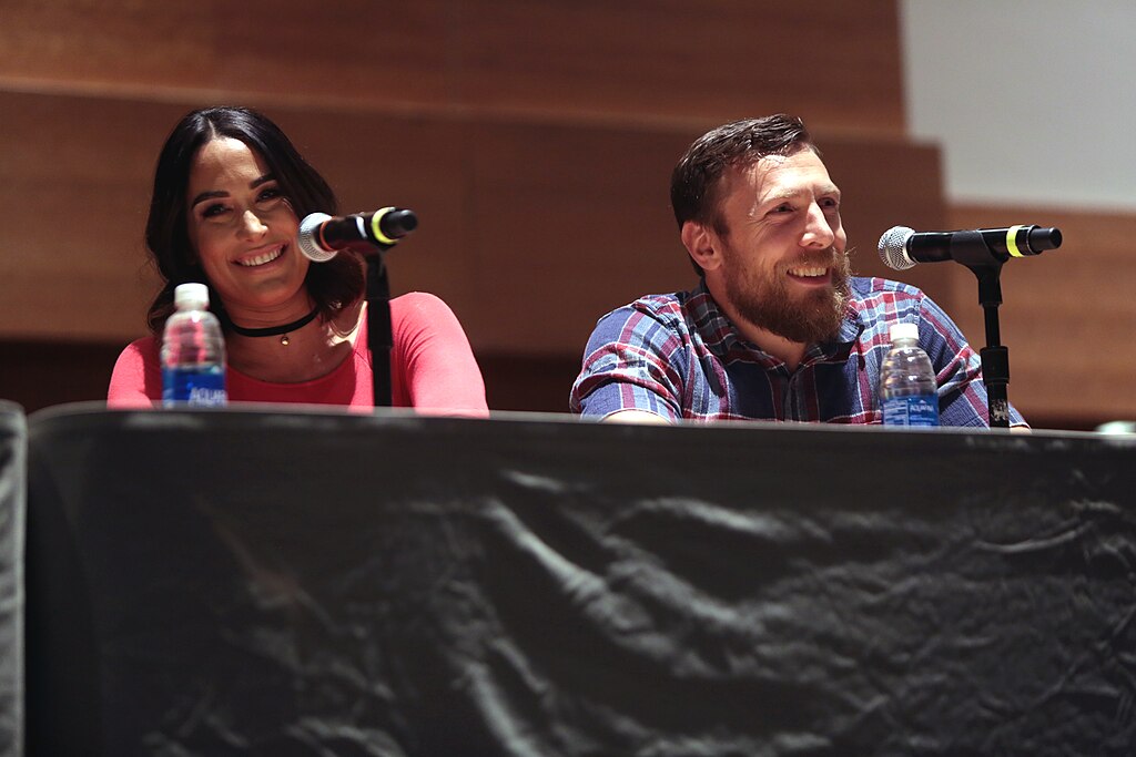 Brie Bella and Daniel Bryan at the 2016 Phoenix Comicon Fan Fest