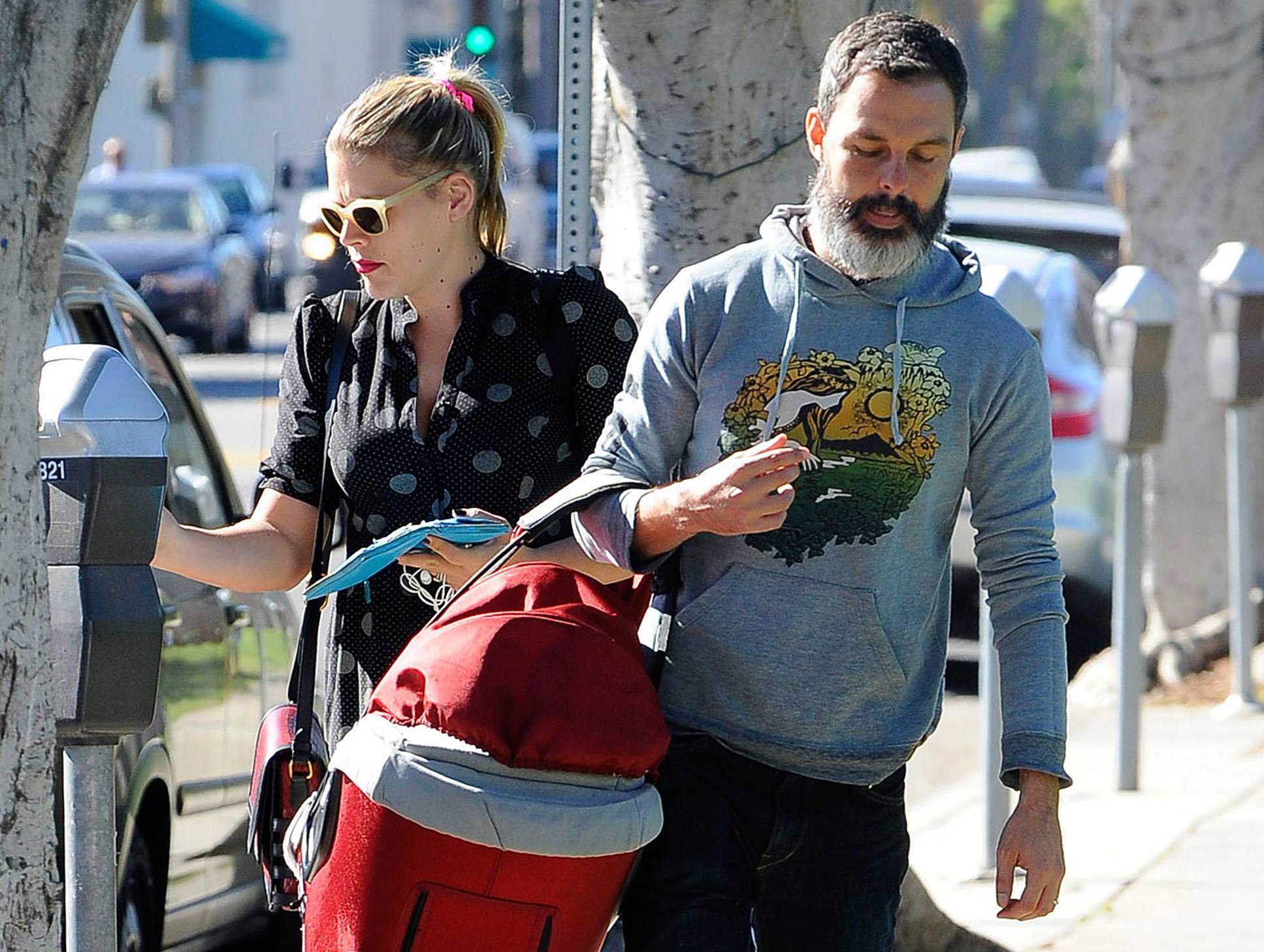 Busy Philipps, Marc Silverstein and daughter Cricket Silverstein