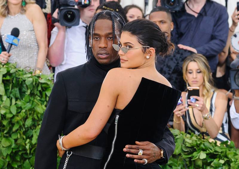 Travis Scott and Kylie Jenner at the Metropolitan Museum of Art Costume