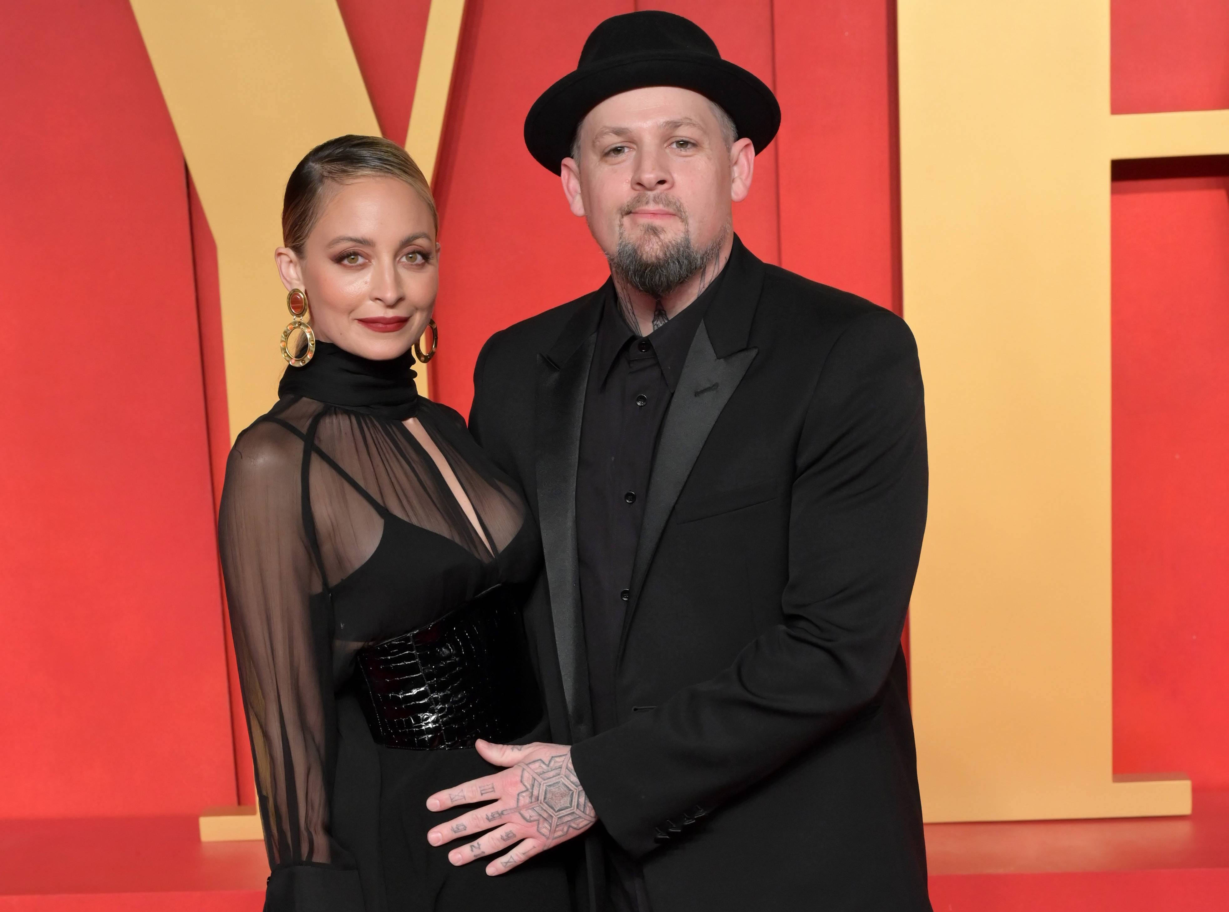 Nicole Richie and Joel Madden at the 30th Vanity Fair Oscar Party