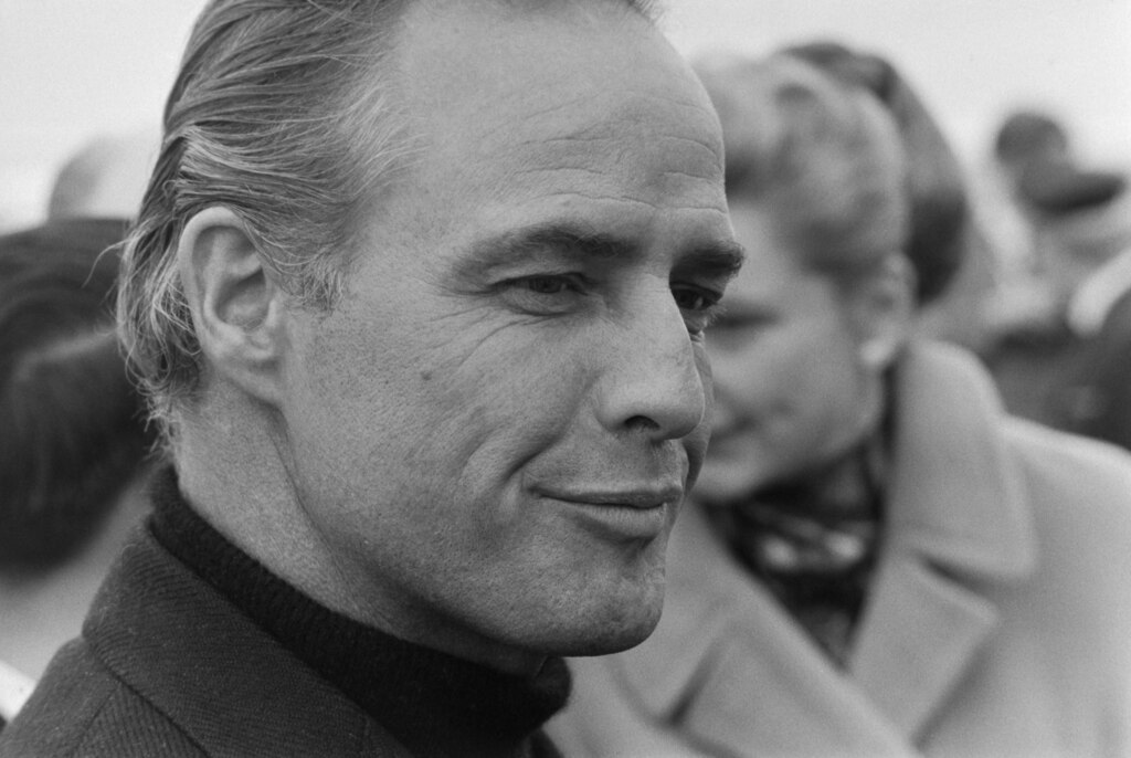 The Actor Marlon Brando In Finland In 1967