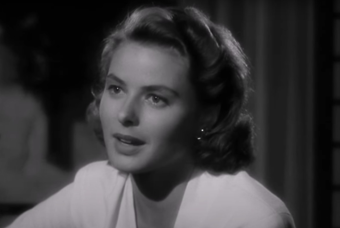 Screenshot from the movie Casablanca (1942)