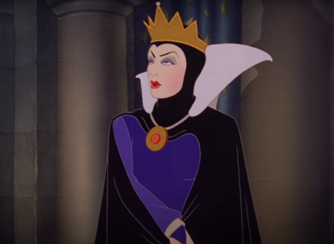 Screenshot from the animated movie Snow White and the Seven Dwarfs (1937)