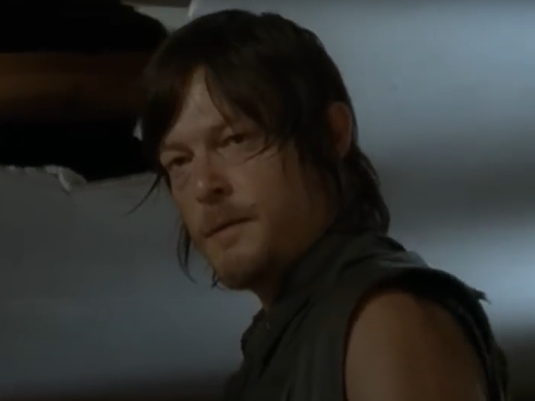 Screenshot from the American post-apocalyptic horror drama television series The Walking Dead (2010-2022)