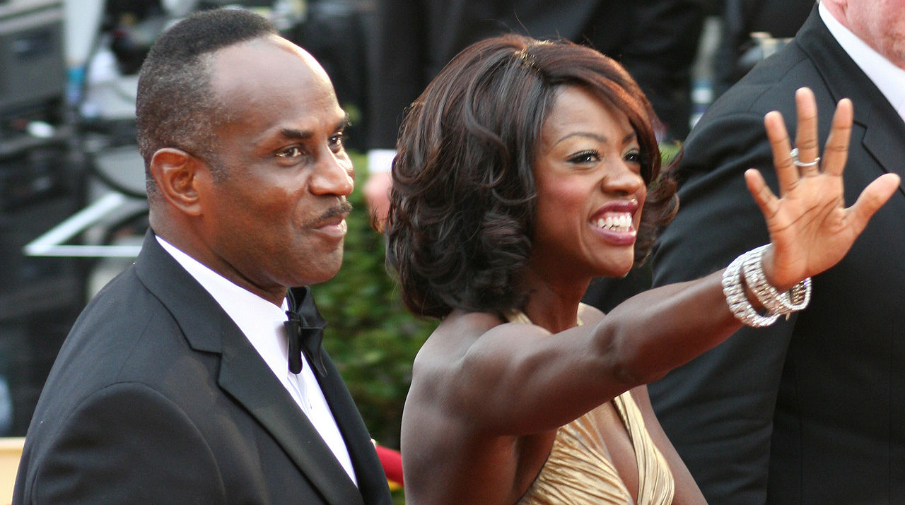 Julius Tennon and Viola Davis