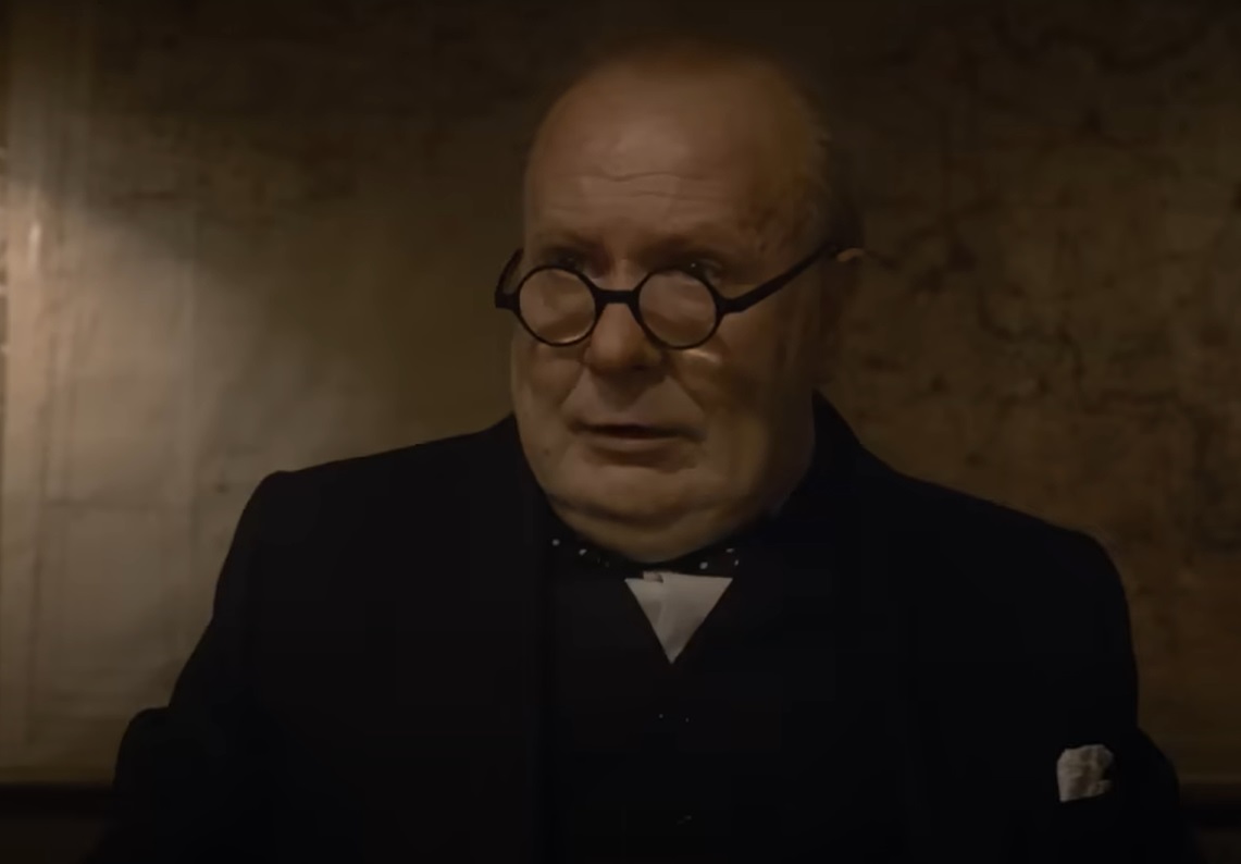 Screenshot from the movie Darkest Hour (2017)