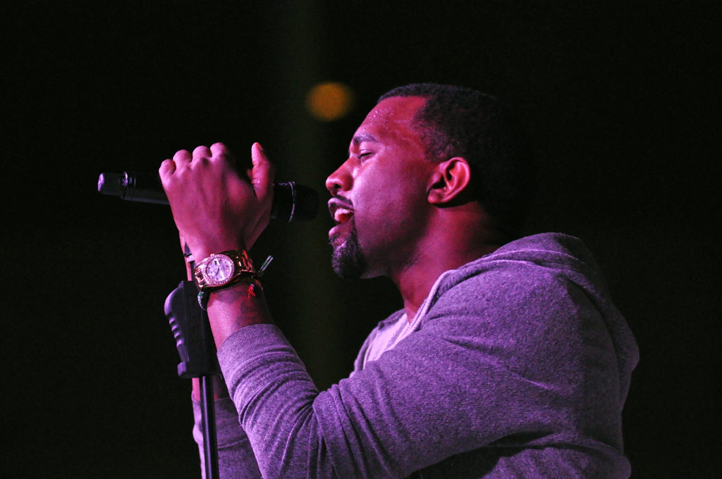 Kanye West performs at The Museum of Modern Art's annual Party