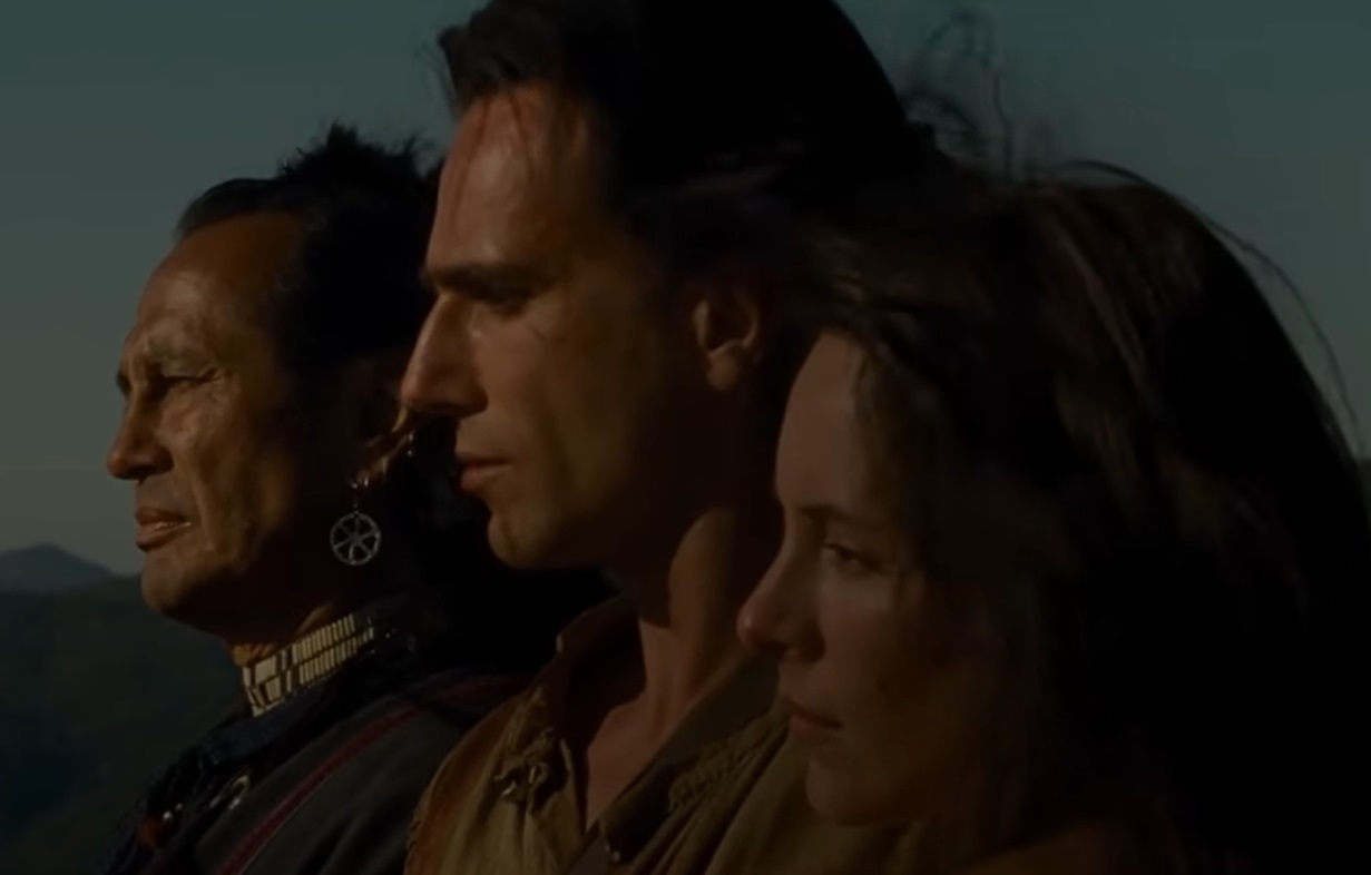 Screenshot from the movie The Last of the Mohicans (1992)