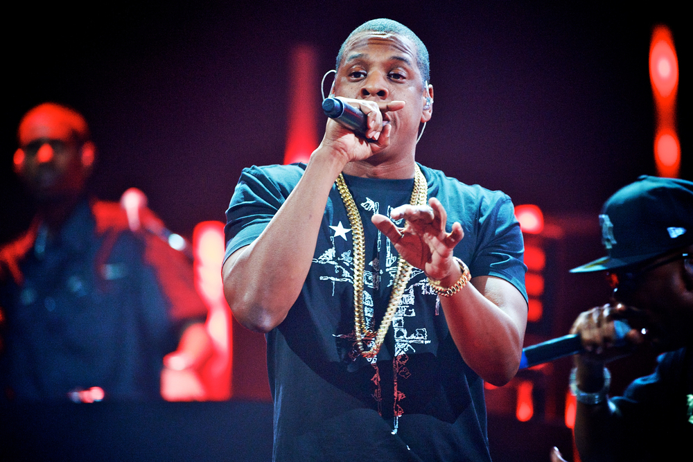 Jay-Z performs at the inaugural iHeartRadio Music Festival