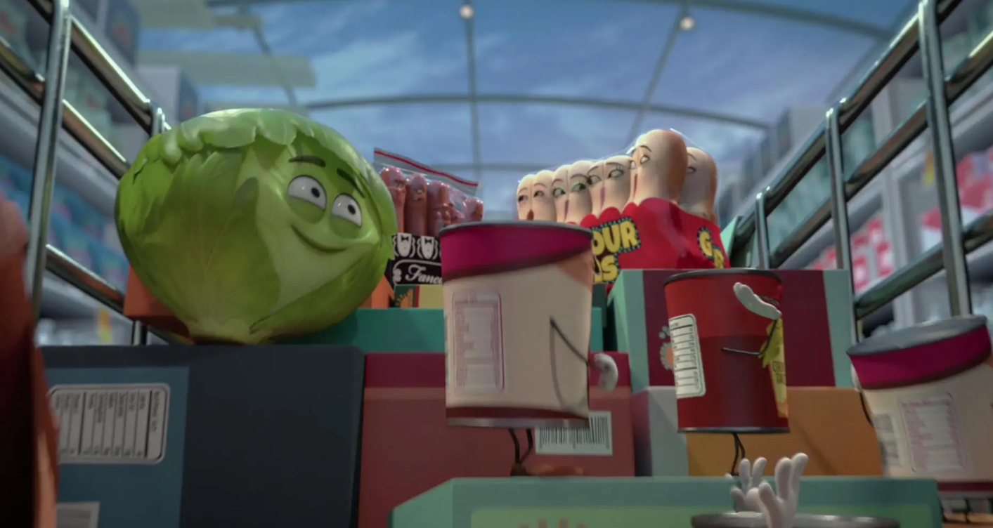 Snapshot from the movie 'Sausage Party'