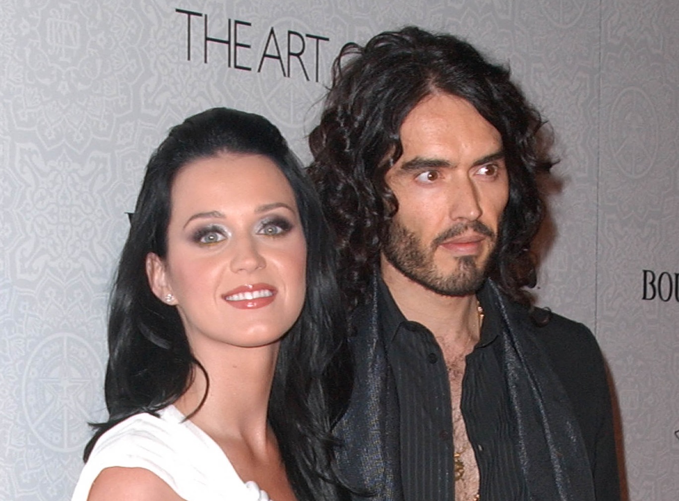 Katy Perry and Russell Brand at the Third Annual Art of Elysium Black Tie Charity Gala
