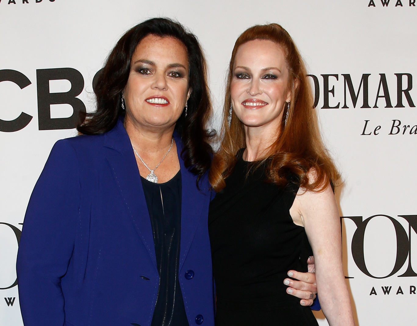 Actress Rosie O'Donnell (L) and wife Michelle Rounds attend American Theatre Wing's 68th Annual Tony Awards - 2014