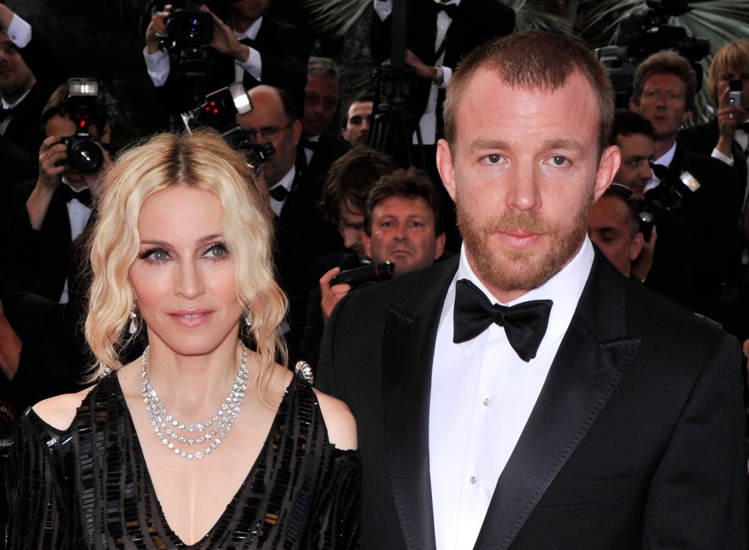 Madonna & husband Guy Ritchie at the premiere of