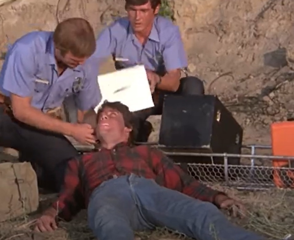 Screenshot from the American action-adventure medical drama television series Emergency! (1972-1977)