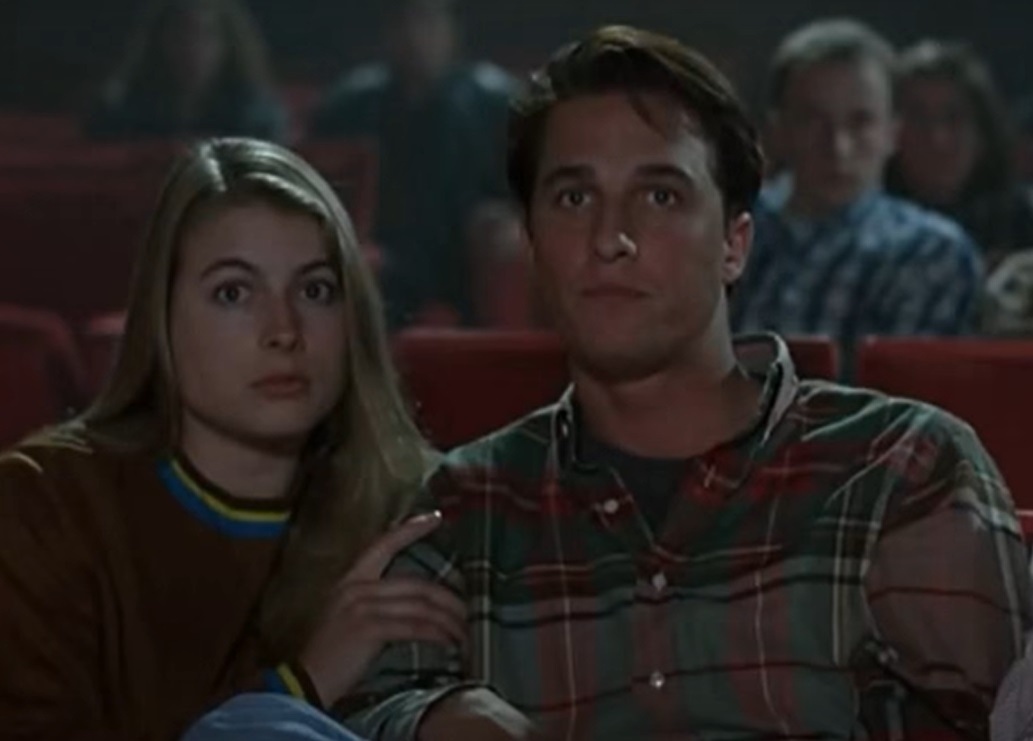 Screenshot from the movie My Boyfriend's Back (1993)