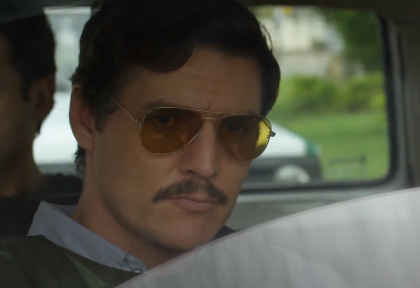 Screenshot of Pedro Pascal from Narcos (2015-17)
