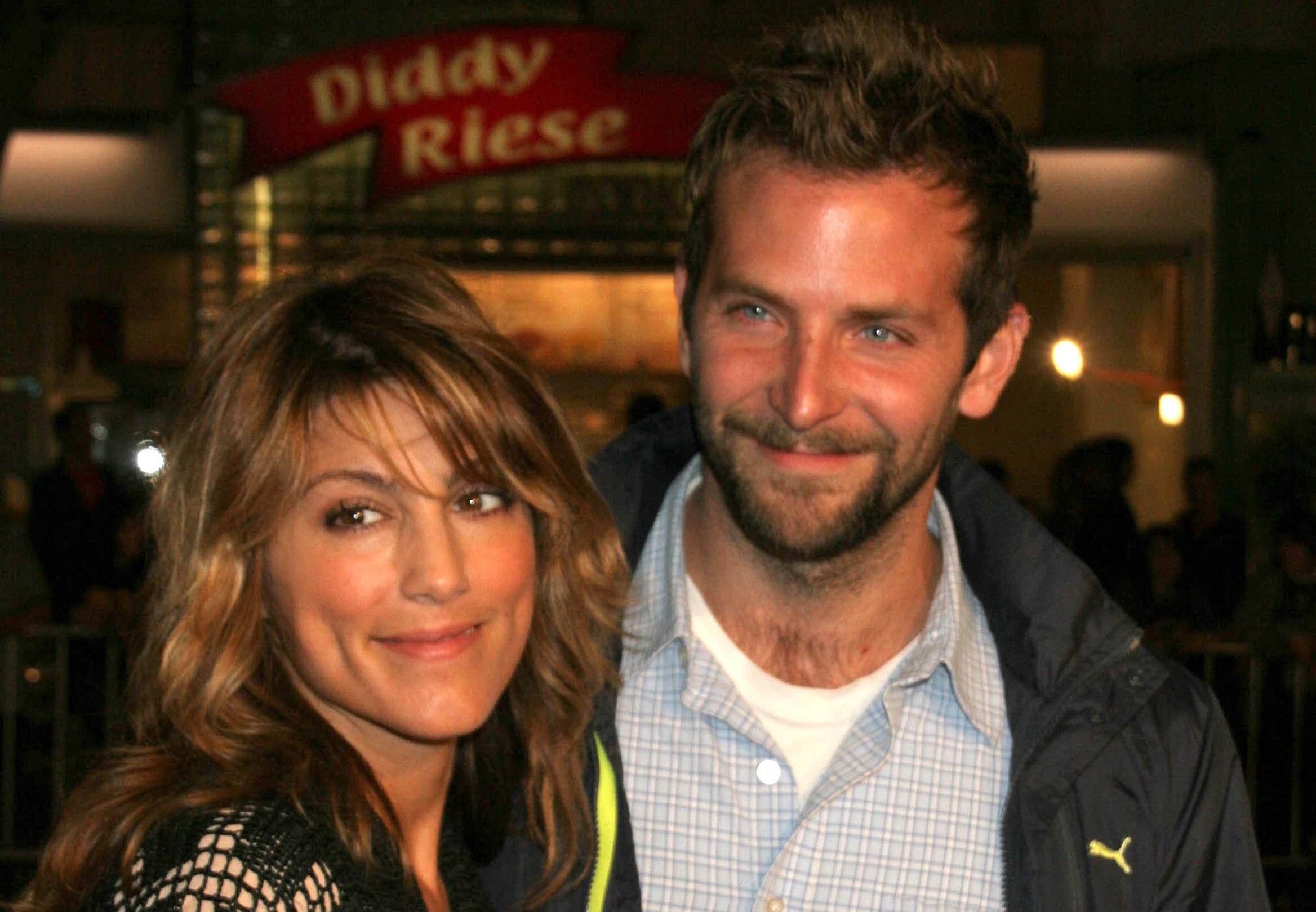 Jennifer Esposito and Bradley Cooper at a Special Presentation